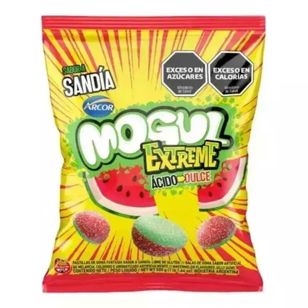 Gomita Mogul Extreme Sandias 500g
