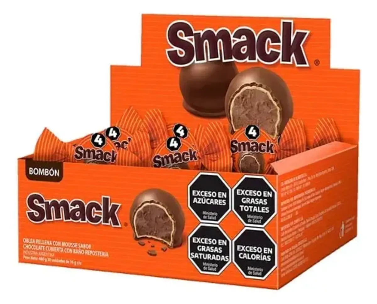 Bombon Smack Display 30 Un