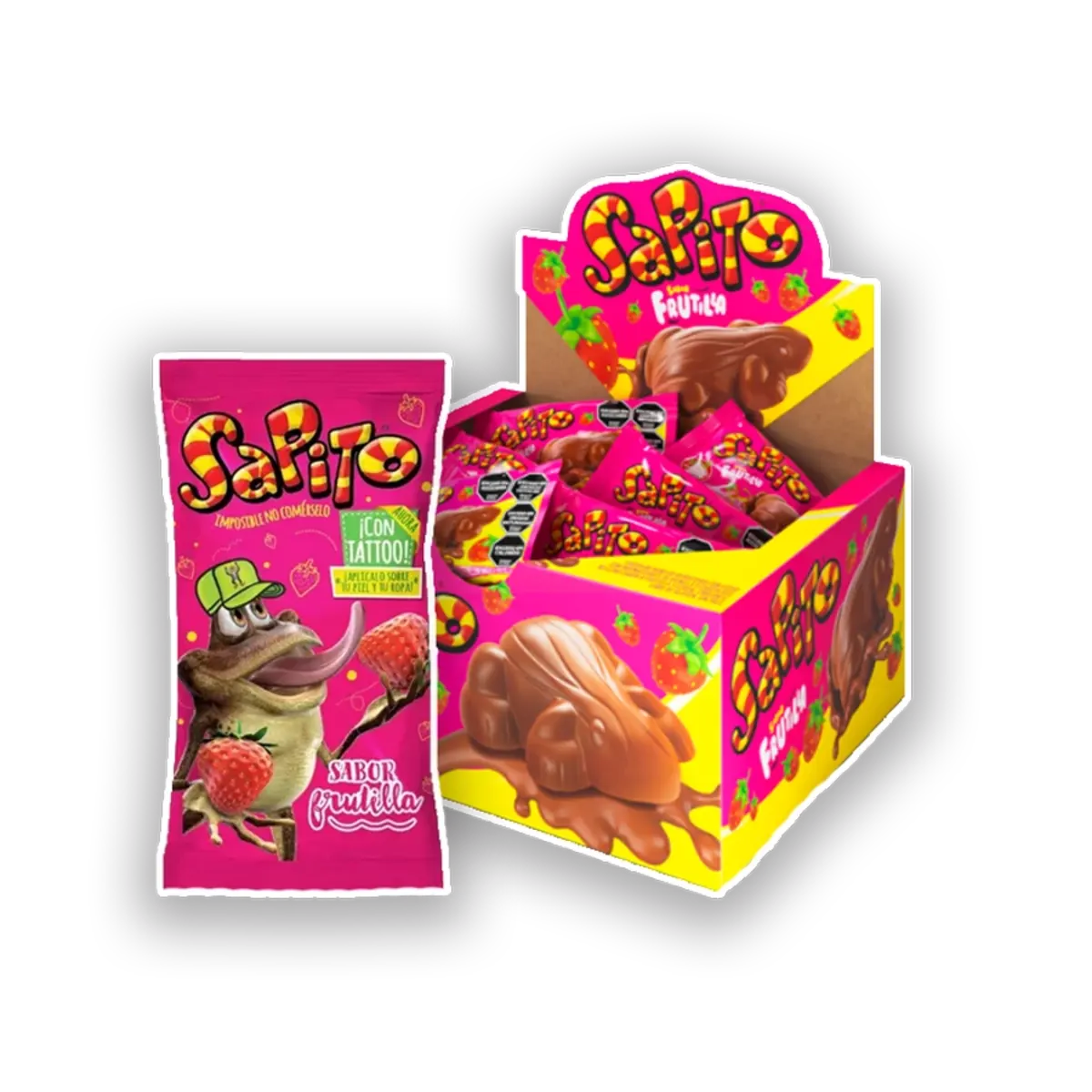Sapito Frutilla 10gx24 Un