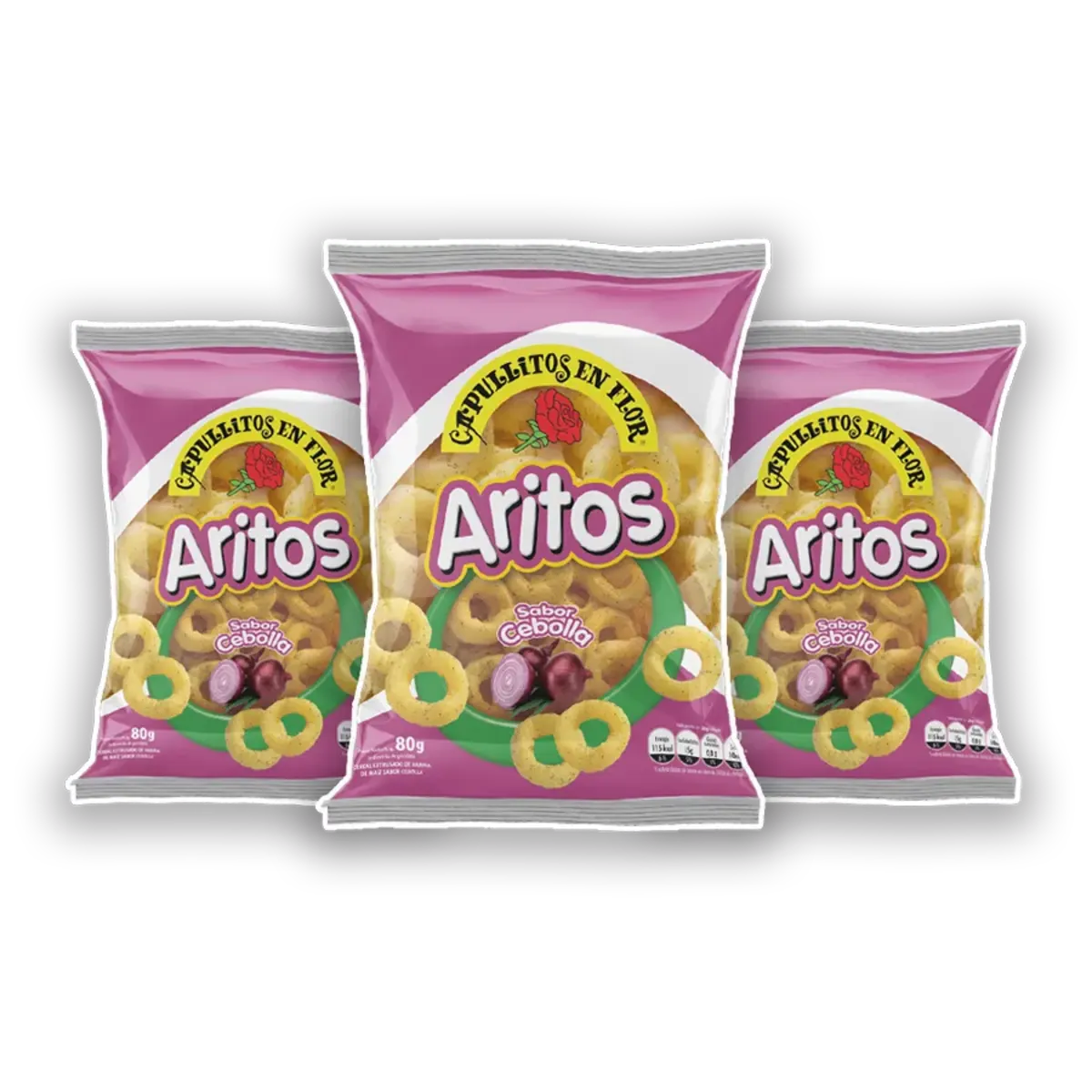 Capullito Aritos de Cebolla 80g