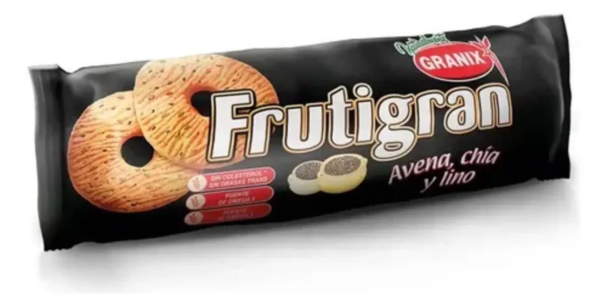 Galletitas Frutigran Lino y Chia 240g