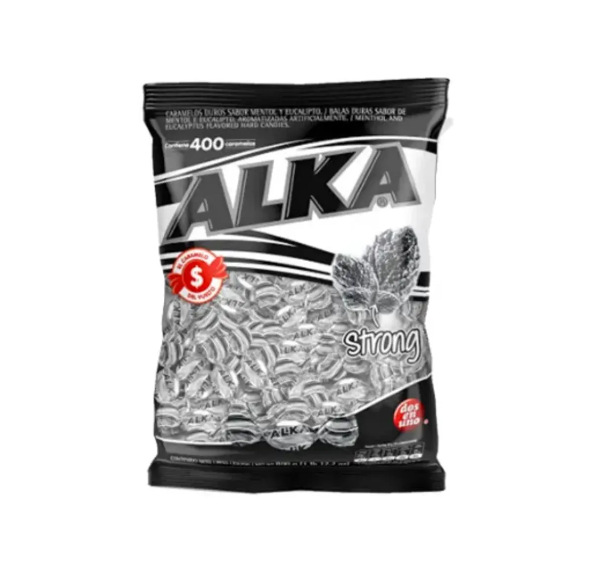 Caramelo Alka Strong 800g
