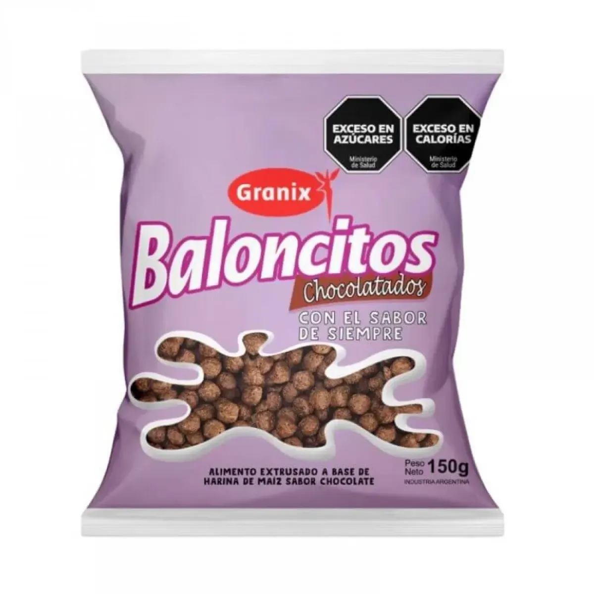 Cereales Baloncitos Chocolate Granix 150g