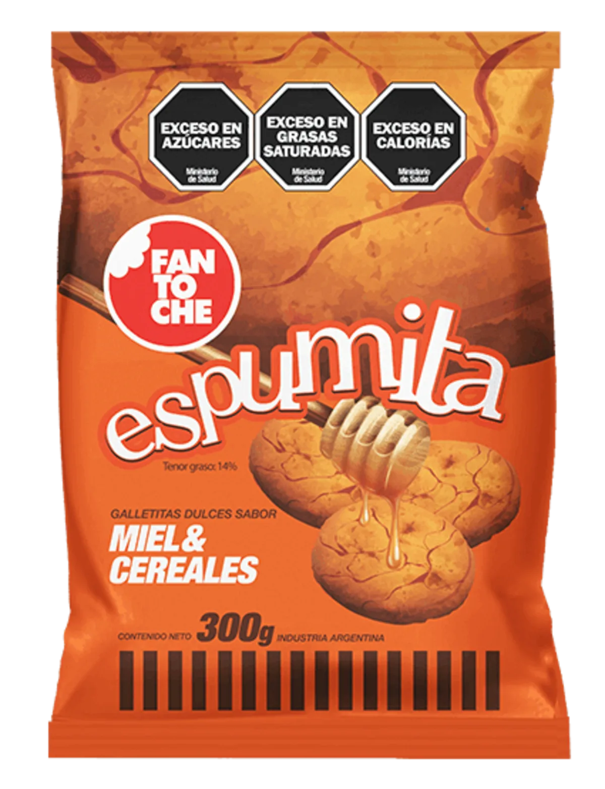 Galletitas Espumita Miel 300g