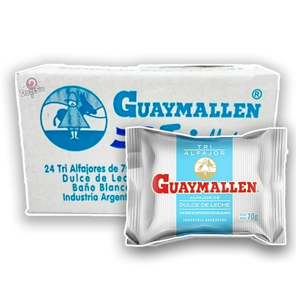 Alfajor Guaymallen Triple Blanco