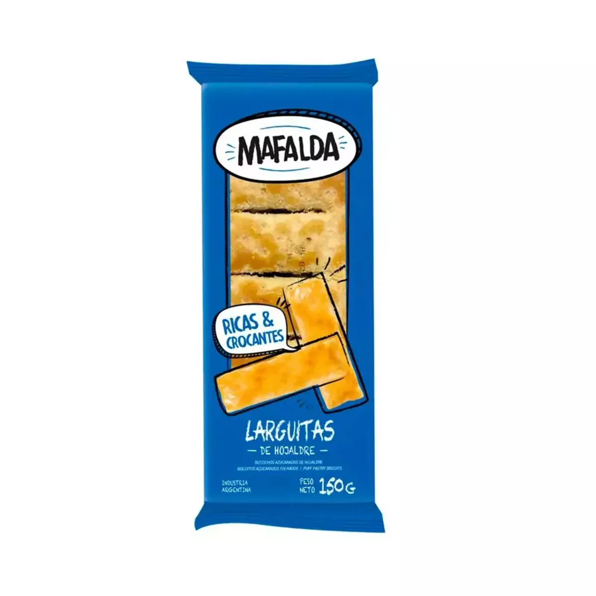 Galletitas Mafalda Larguitas 150g