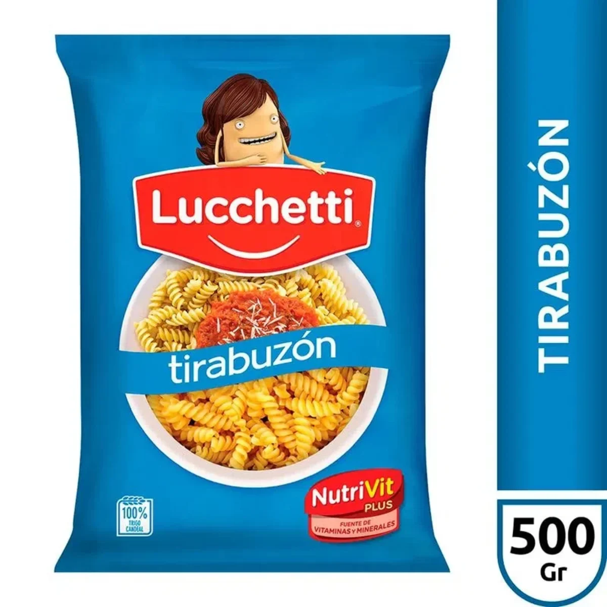 Fideo Lucchetti Tirabuzon 500g