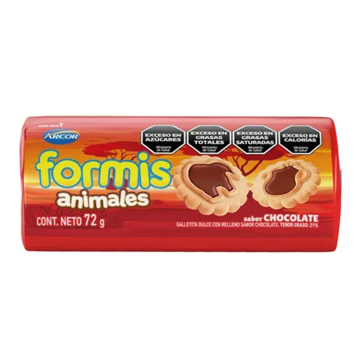 Galletitas Formis Chocolate 72g