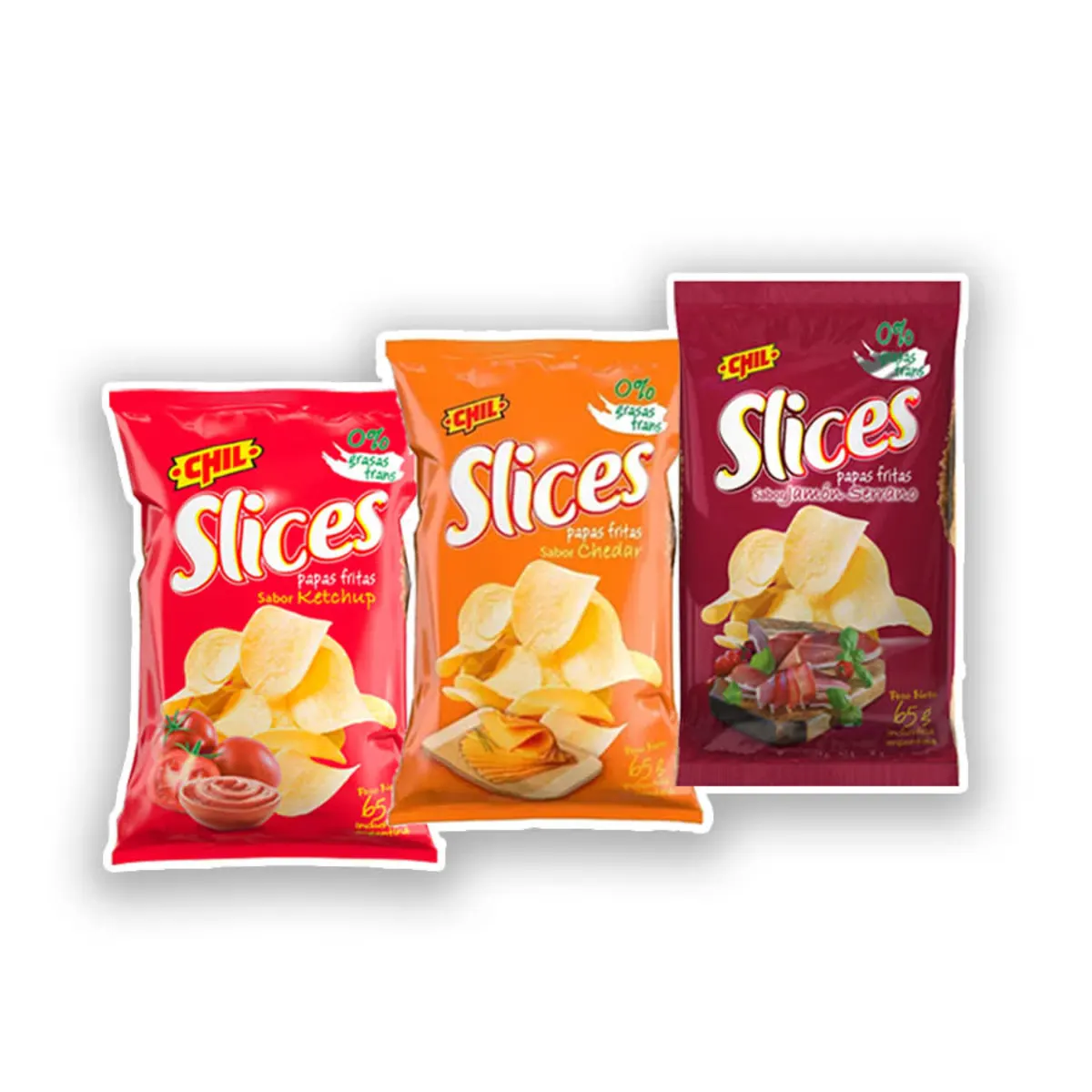 Promo Papas Slices Saborizadas (Sin Salame)
