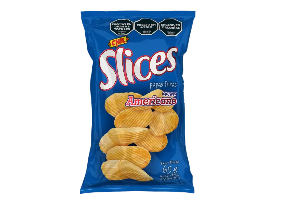 Papas Slices Corte Americano 65g