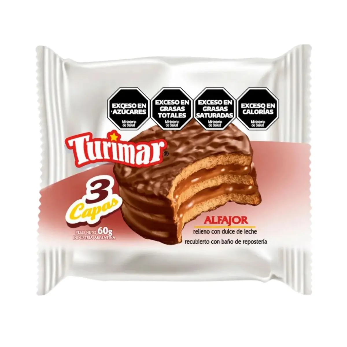 Alfajor Turimar Triple Negro 60g