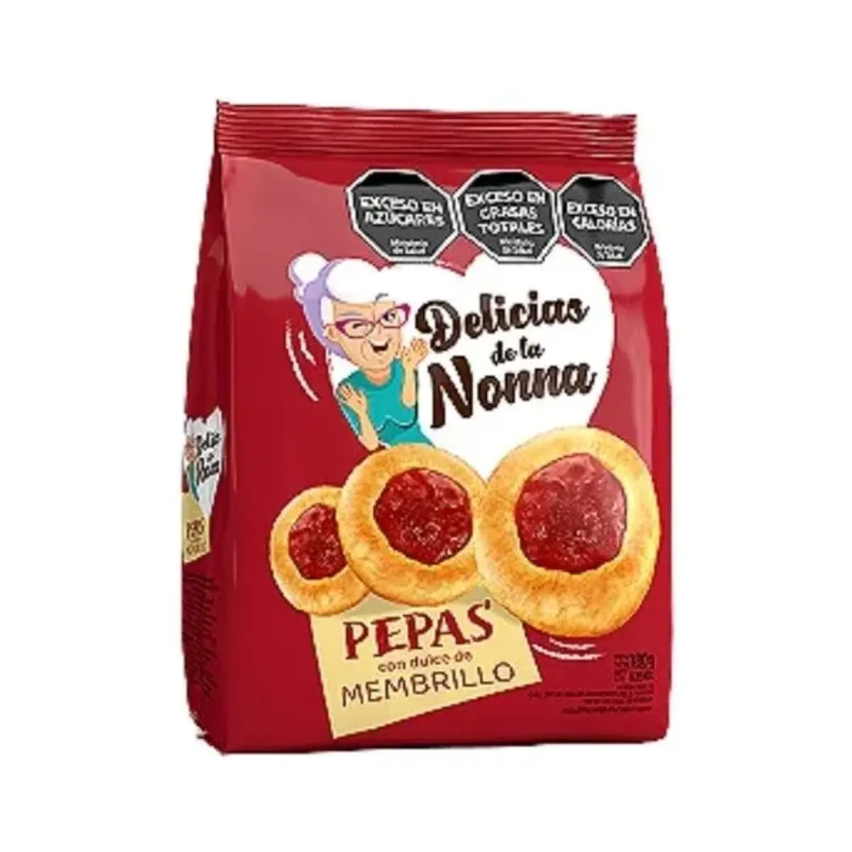 Galletitas Pepas Nona 500g