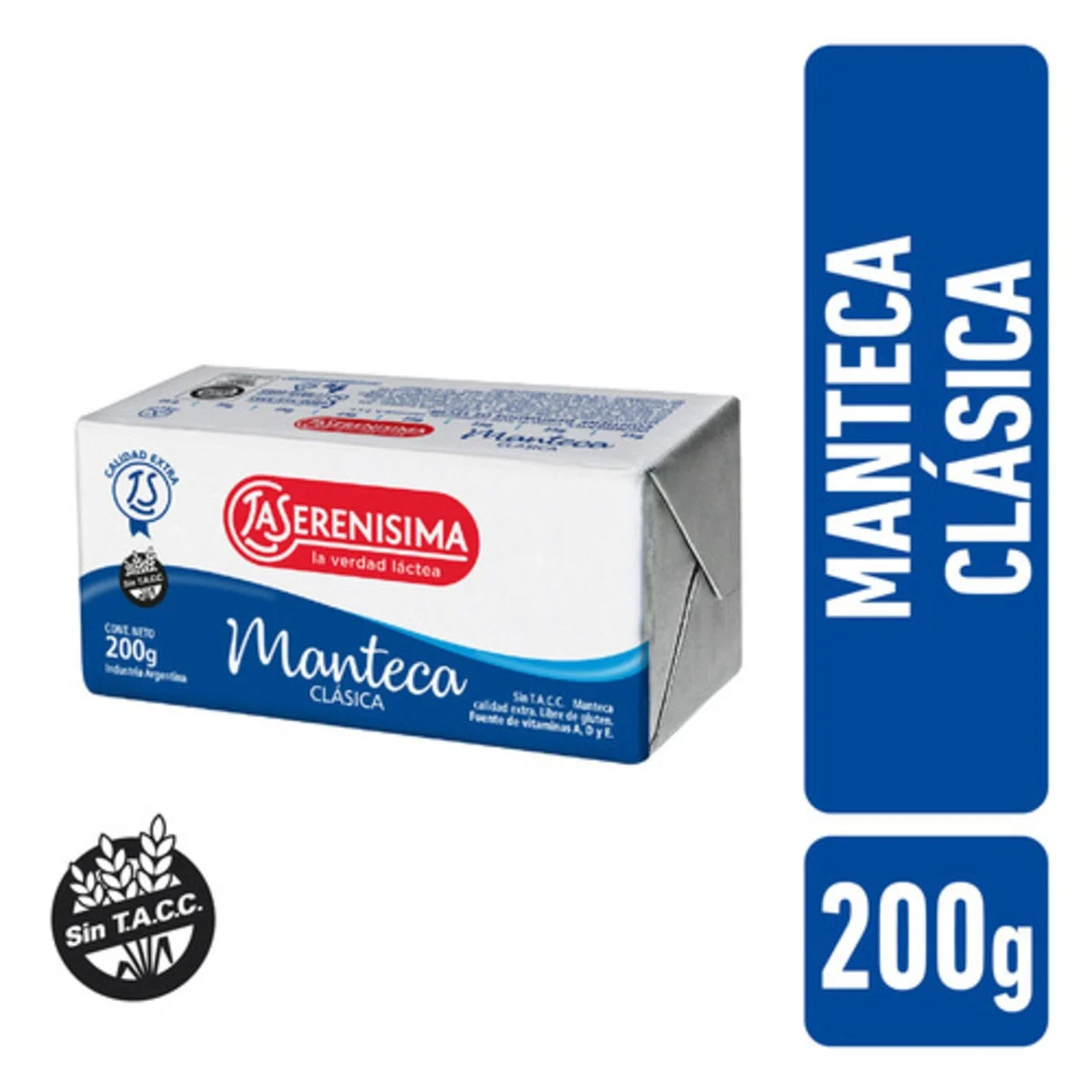 Manteca La Serenisima 200g