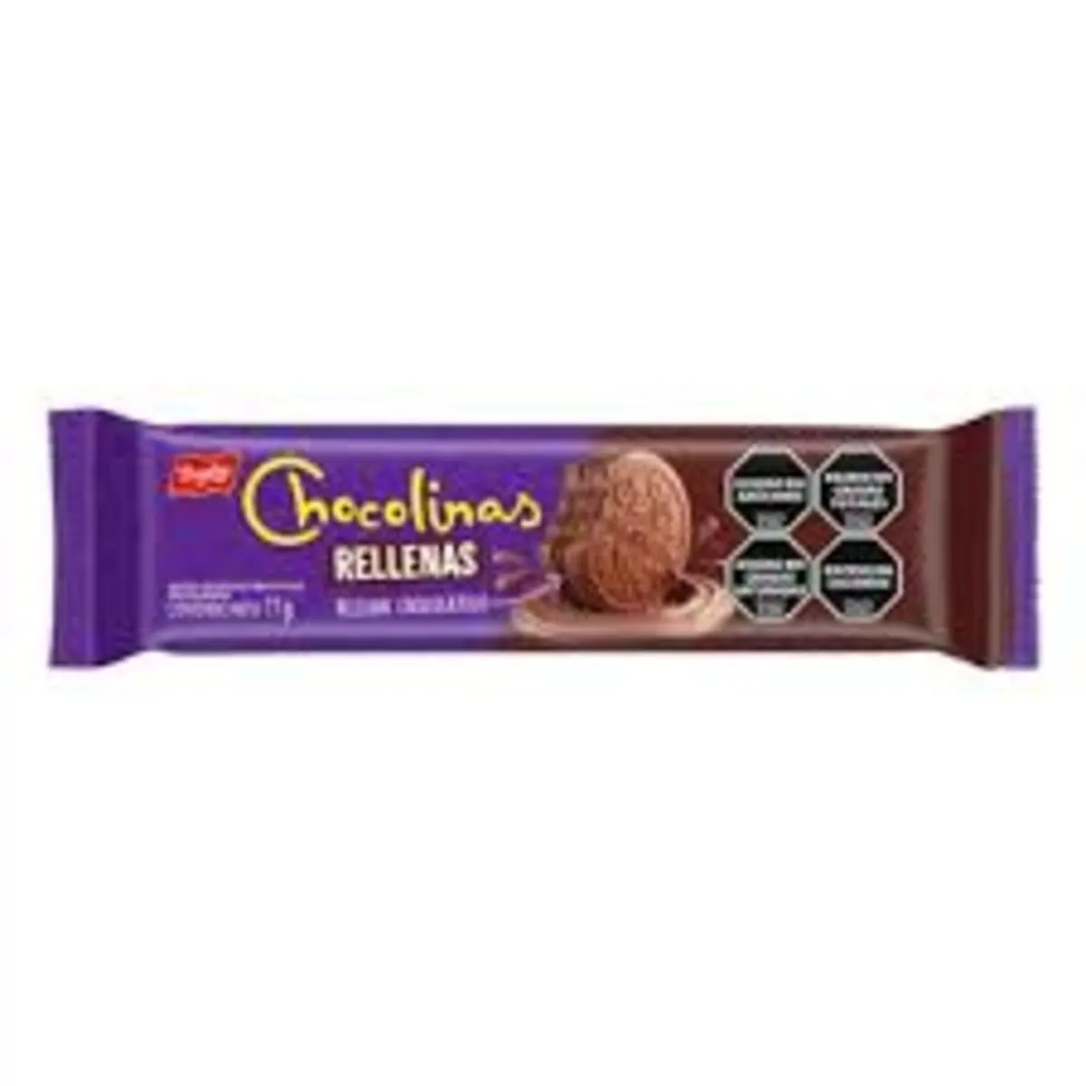 Galletitas Chocolinas Rellenas 77g
