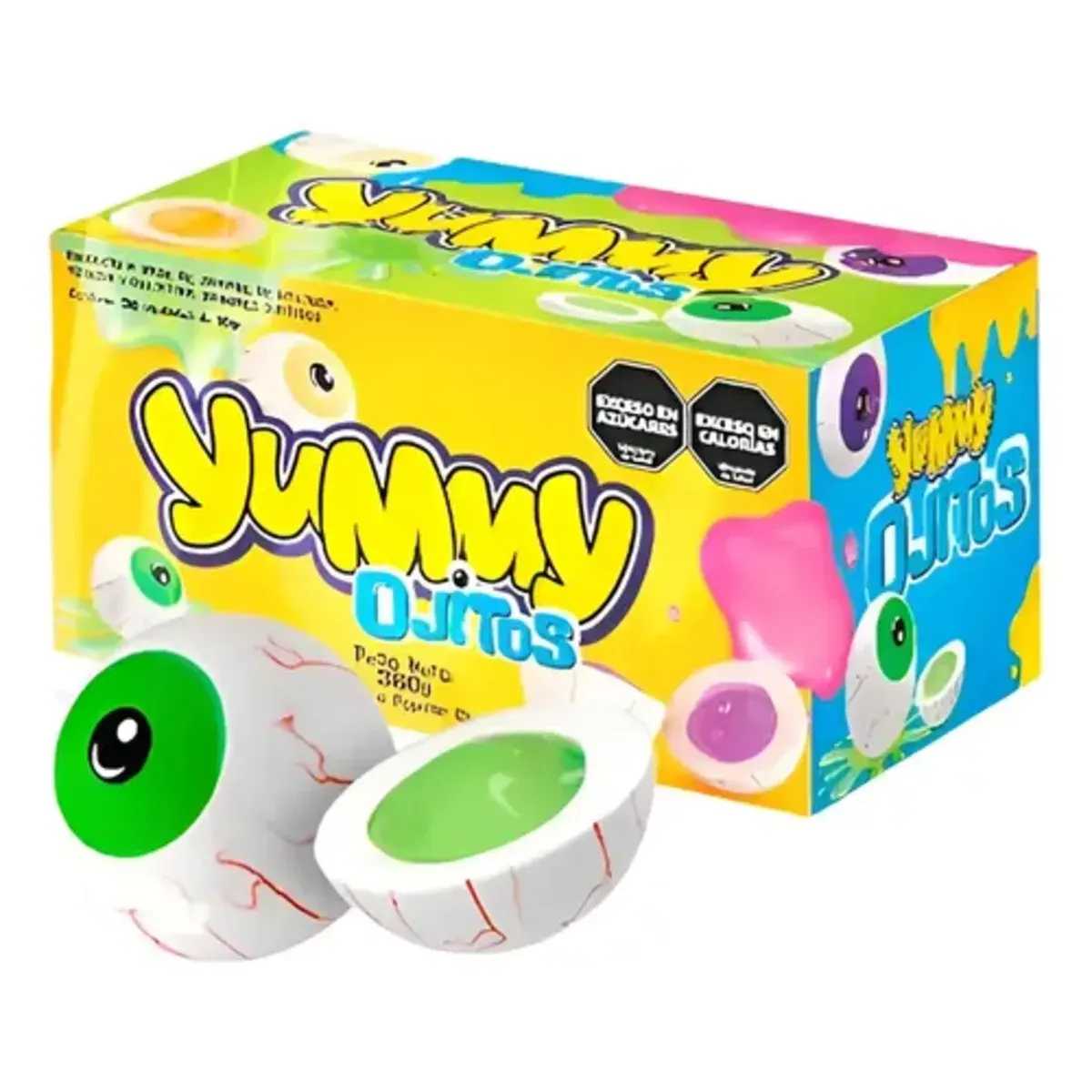 Gomita Yummy Ojitos Display x36 Un