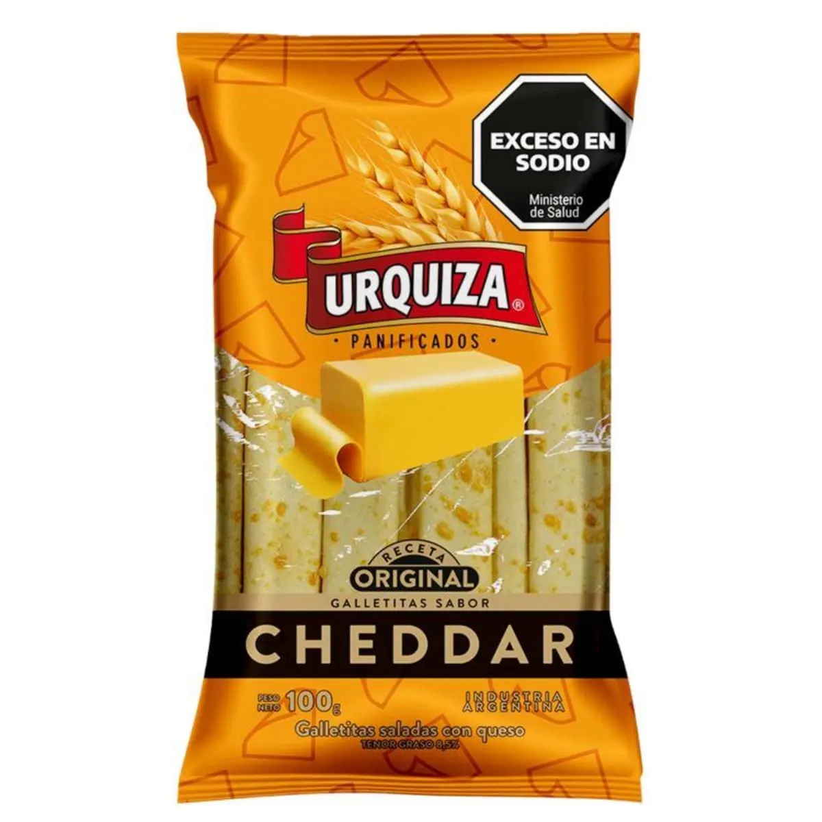 Galletitas Talitas Urquiza Chedar 100g