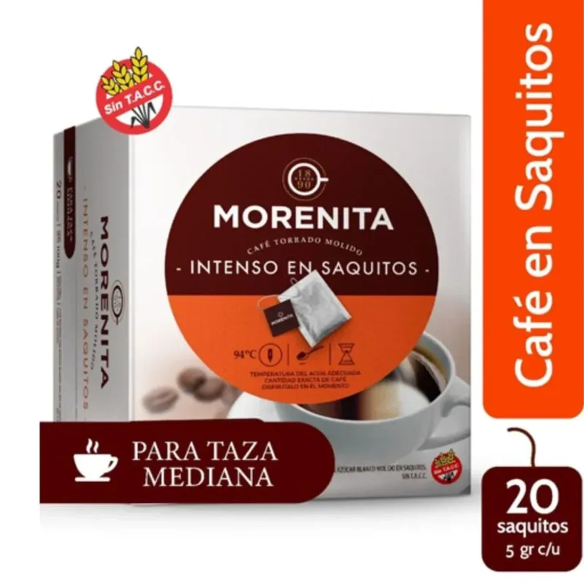 Cafe Saquitos La Morenita 20 Un