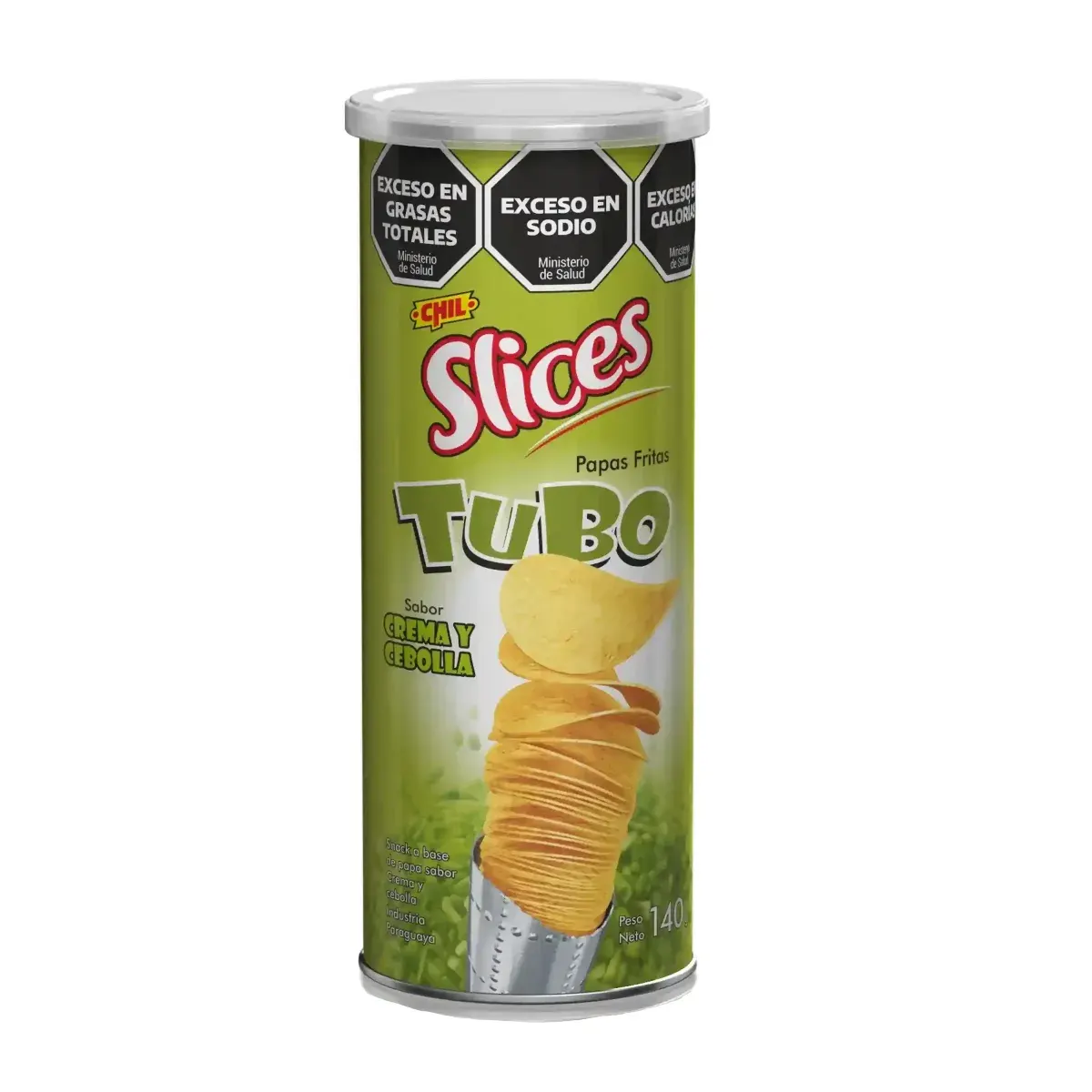 Papas Slices Tubo Lima 90g