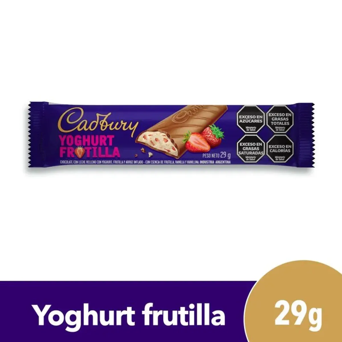 Chocolate Cadbury Frutilla 29g