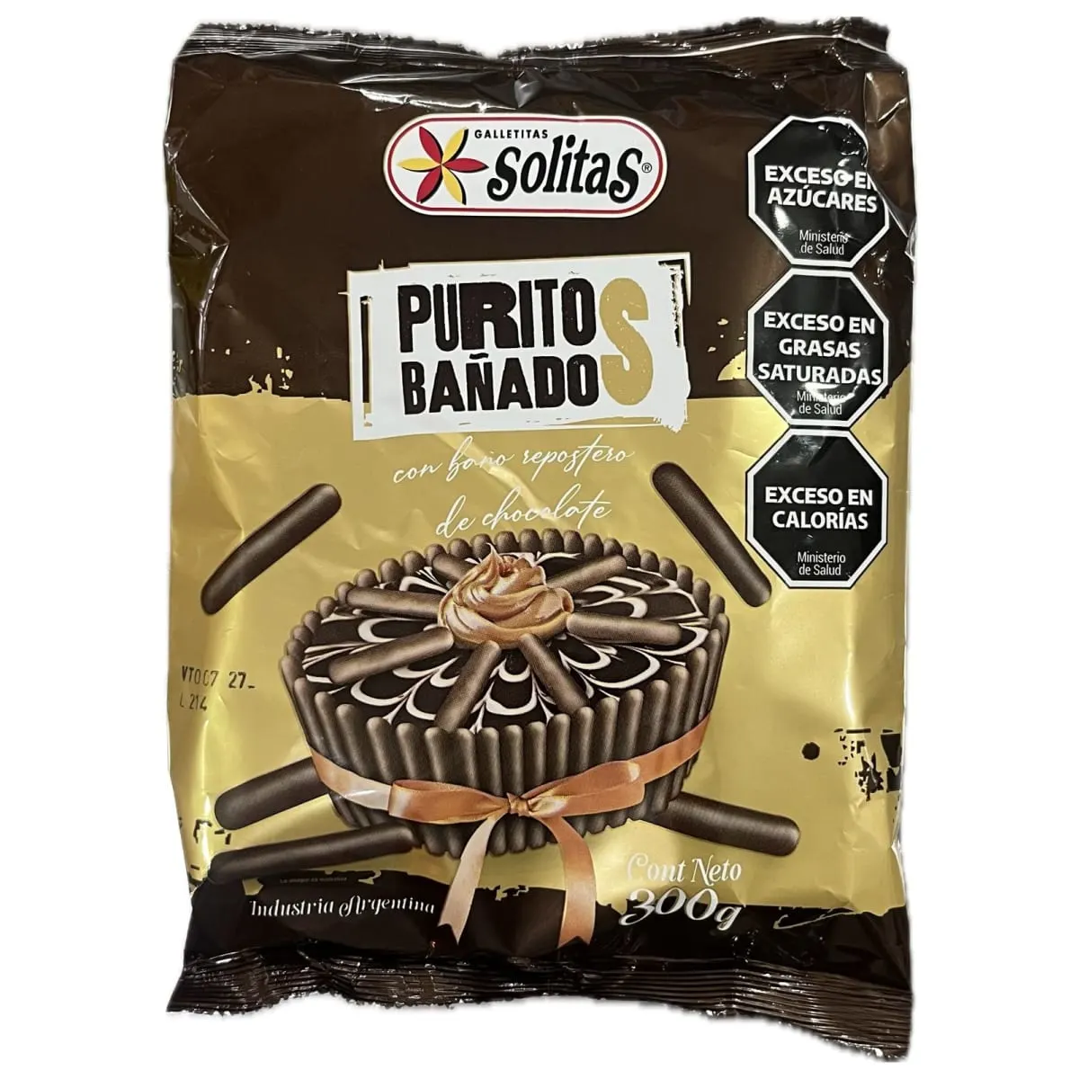 Galletitas Puritos Banados Solitas 300g