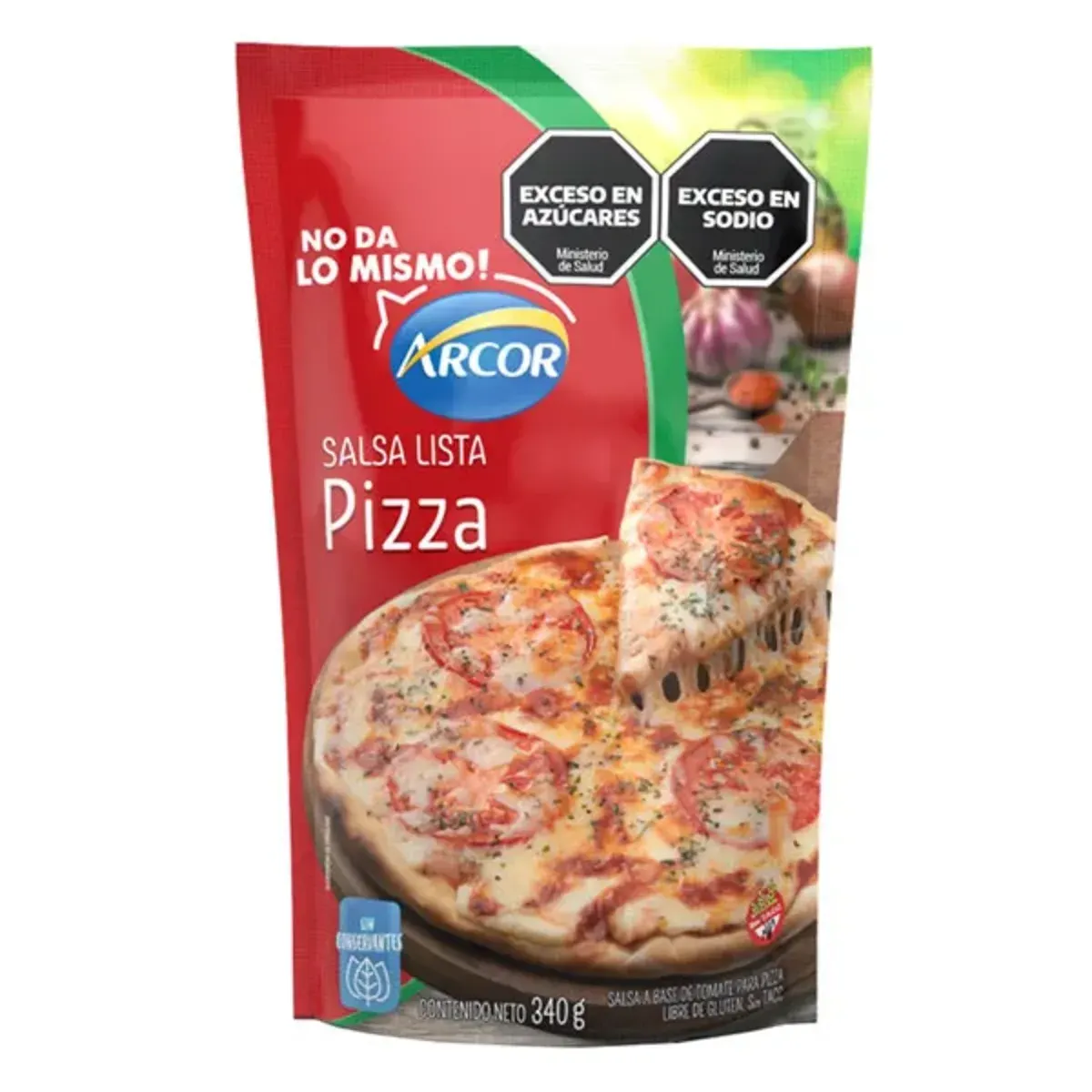 Salsa Pizza Arcor 340g