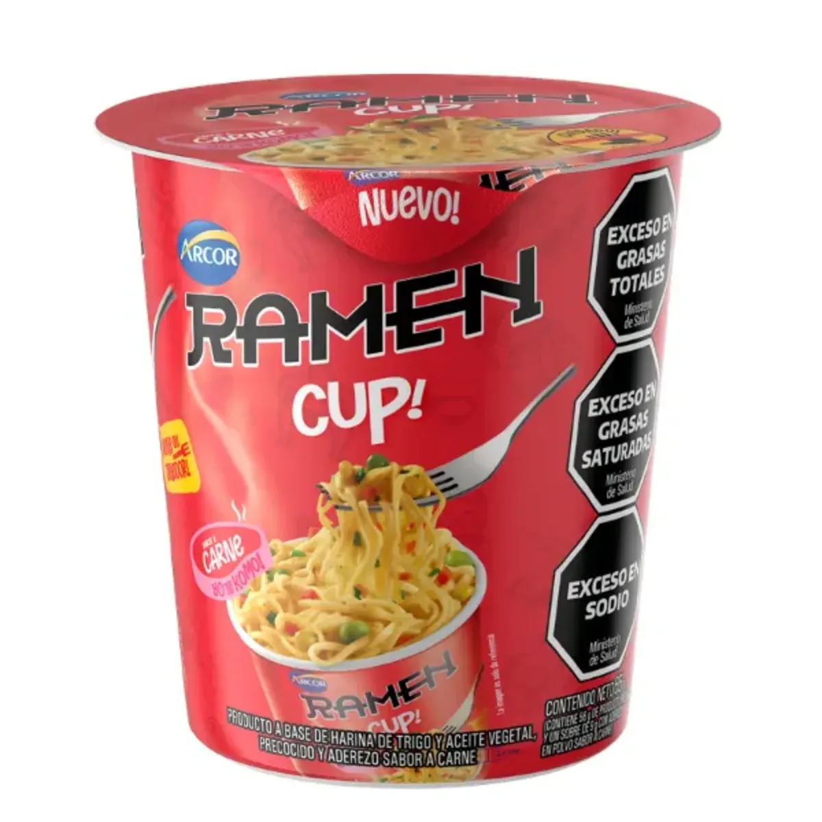 Ramen Cup Arcor Carne 65g