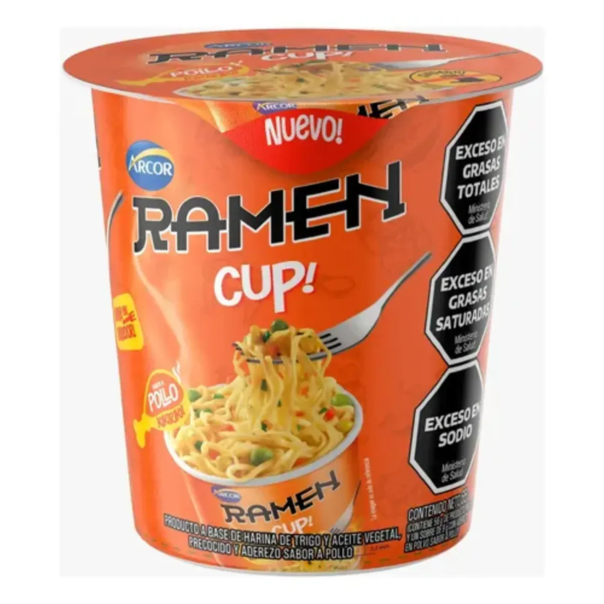Ramen Cup Arcor Pollo 65g