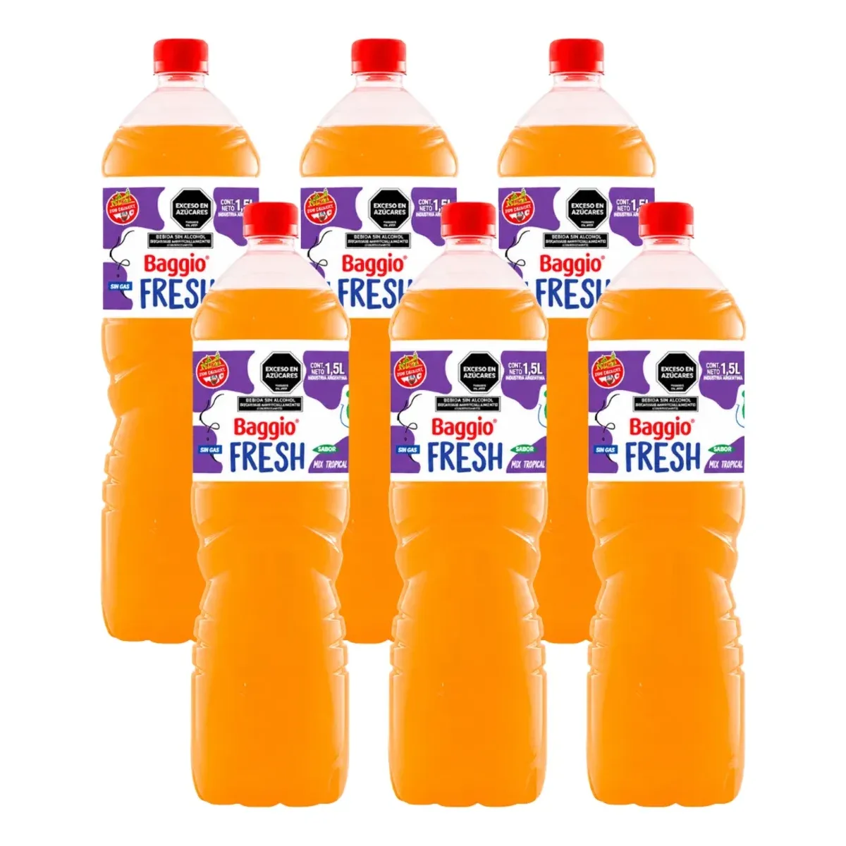 Jugo Fresh Mix Frutal 1.5L Pack x6