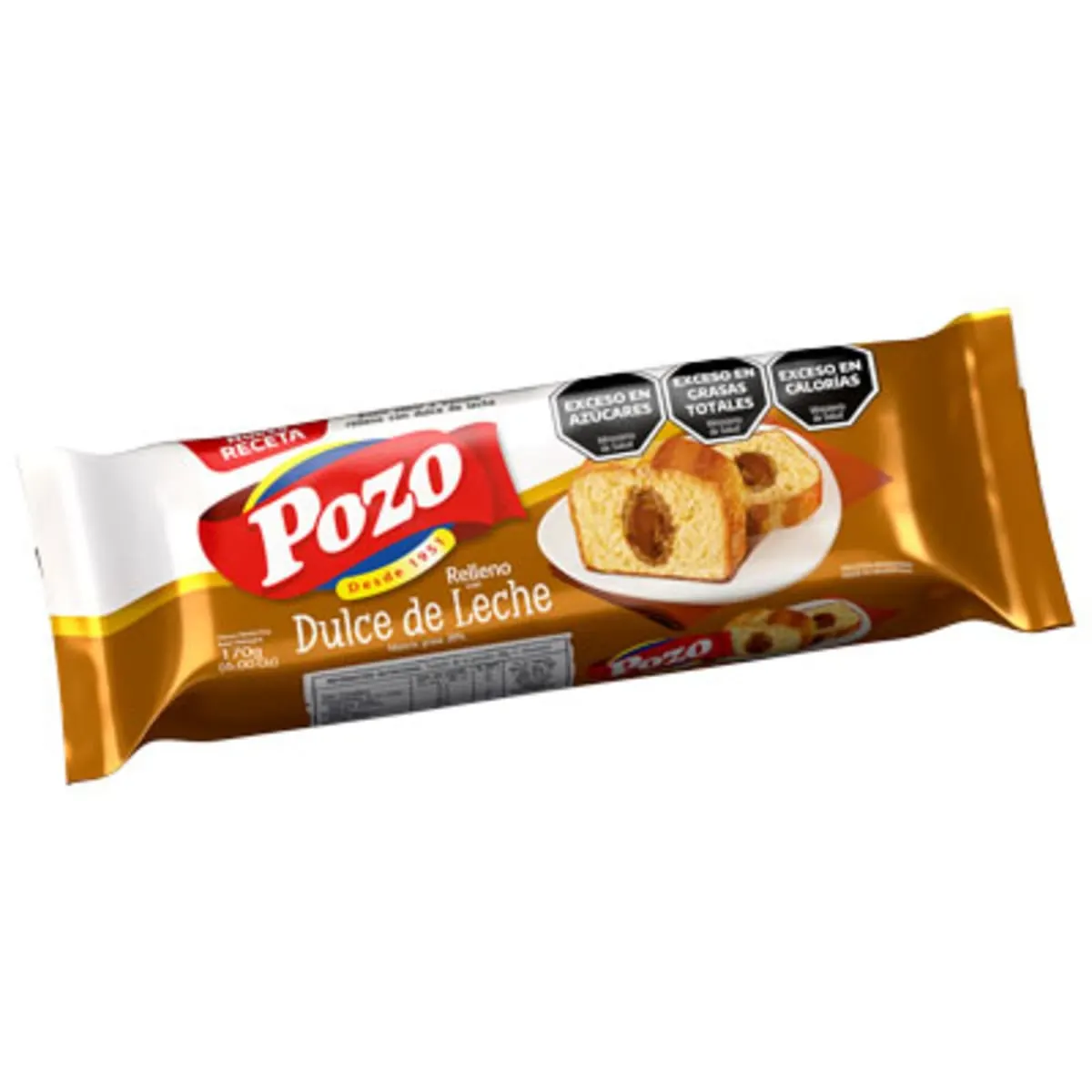 Budin Pozo Dulce de leche 170g