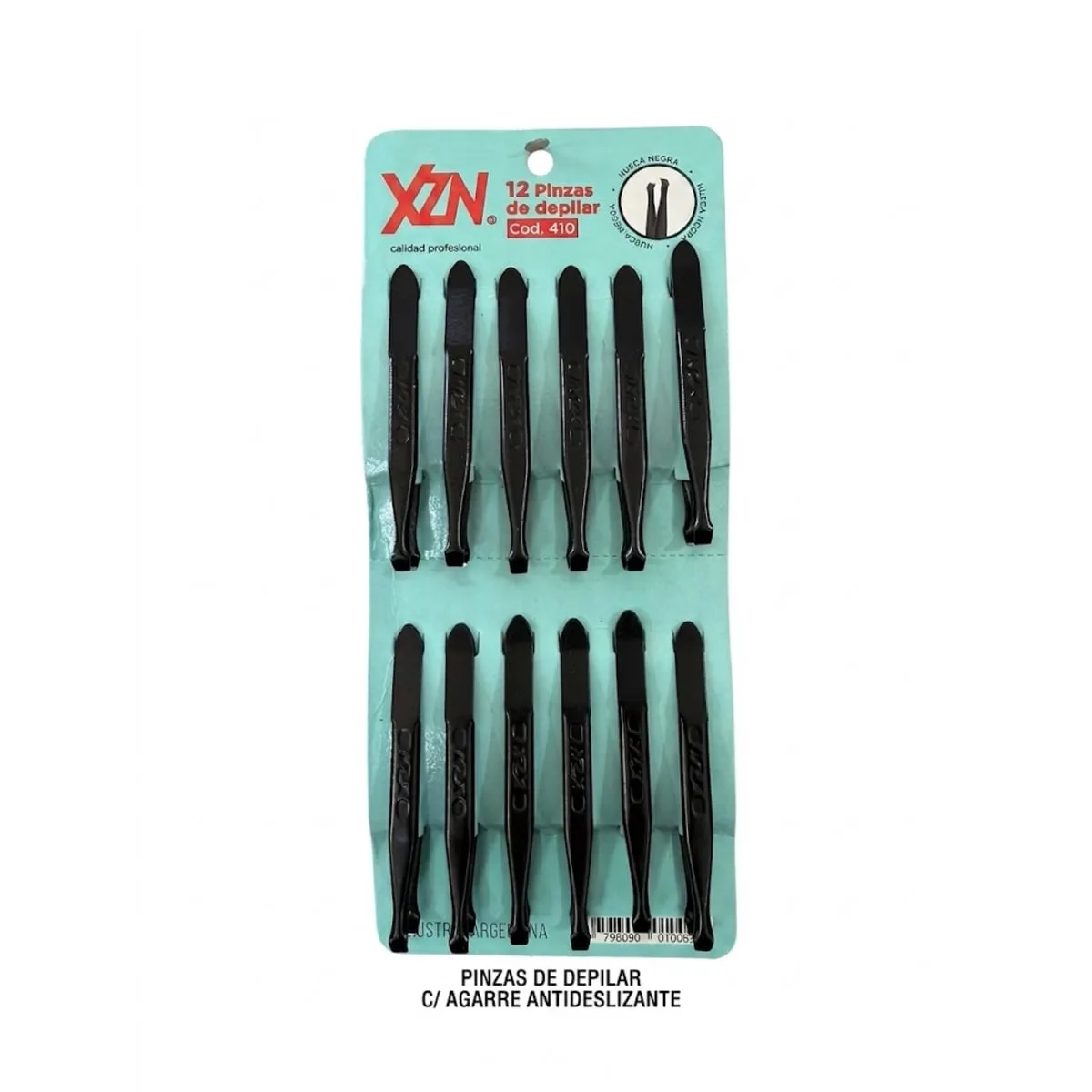 Pinzas de Depilar XZN x12