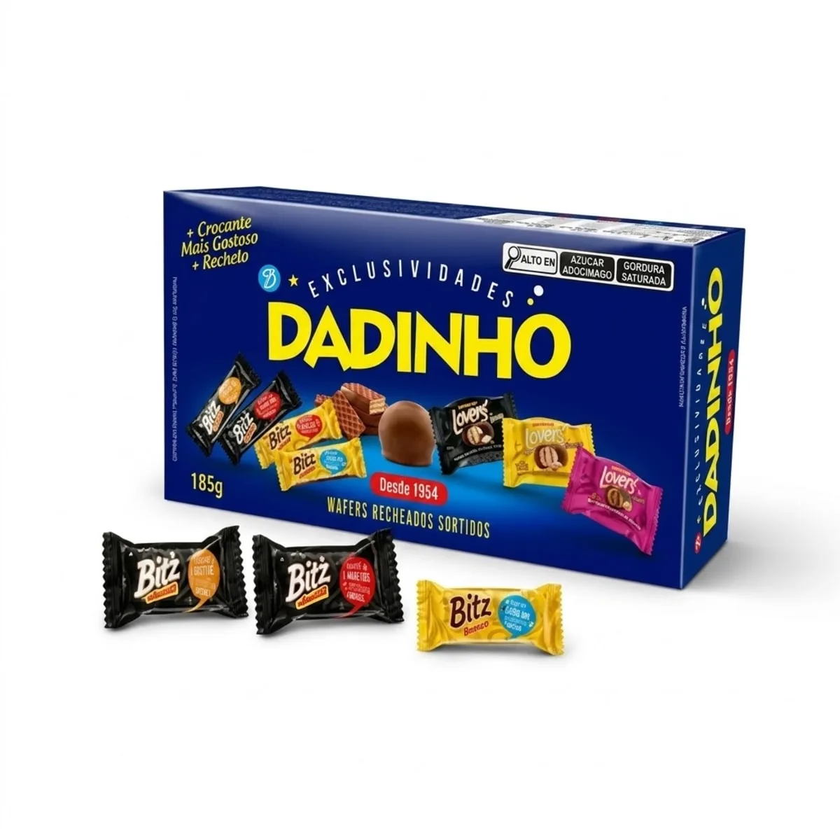 Bombon Dadinho Azul 185g