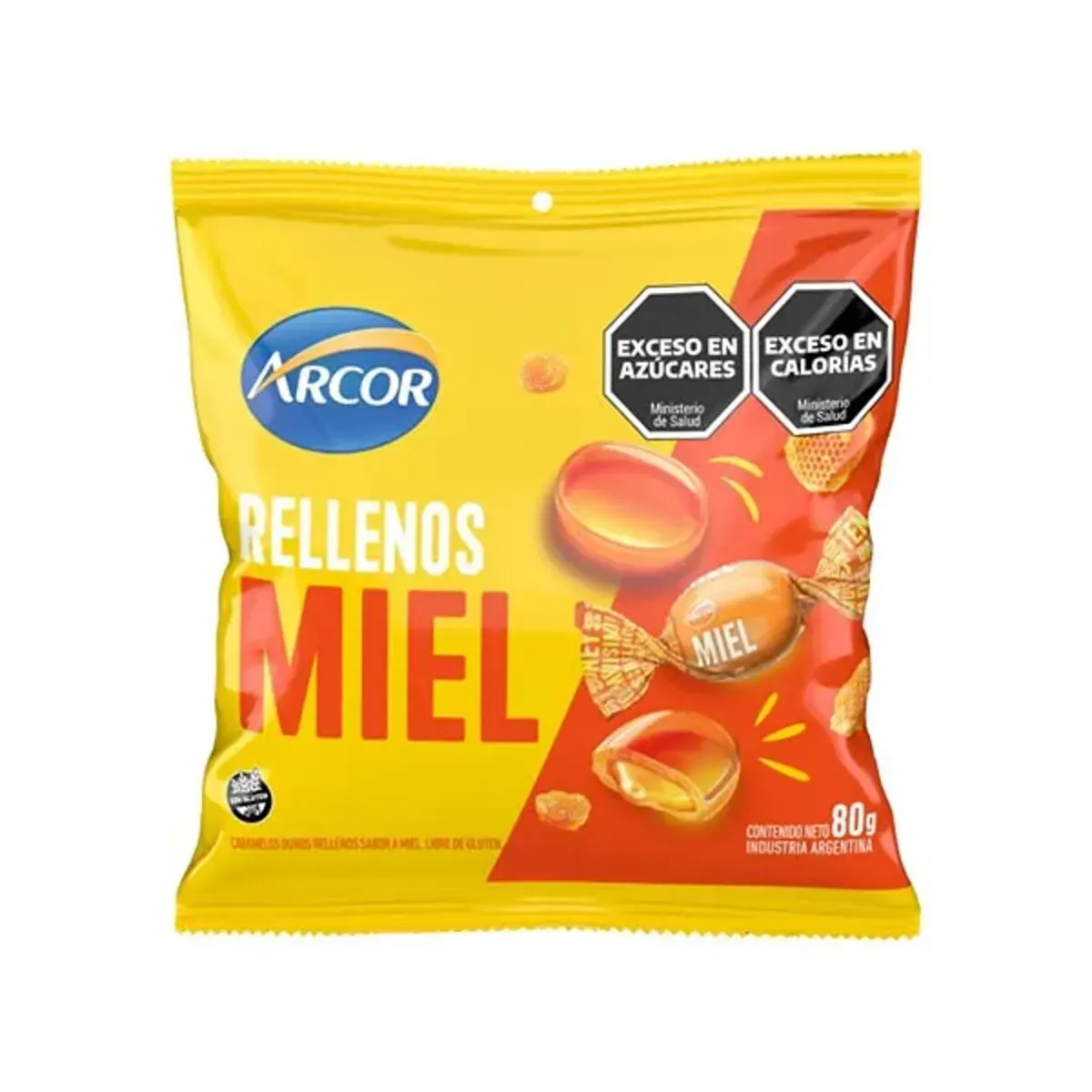 Caramelo Miel Arcor 80g