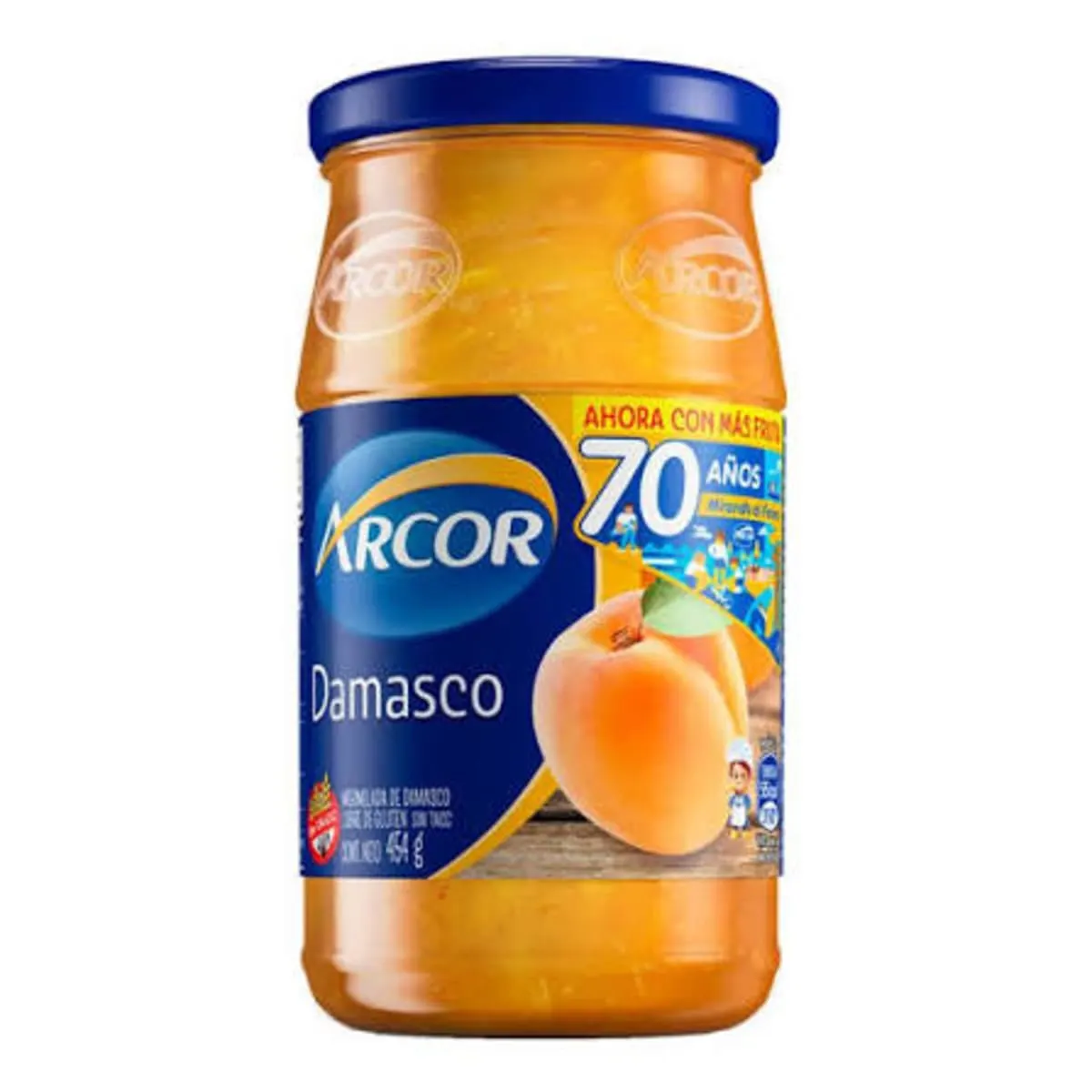 Mermelada Damasco Arcor 454g