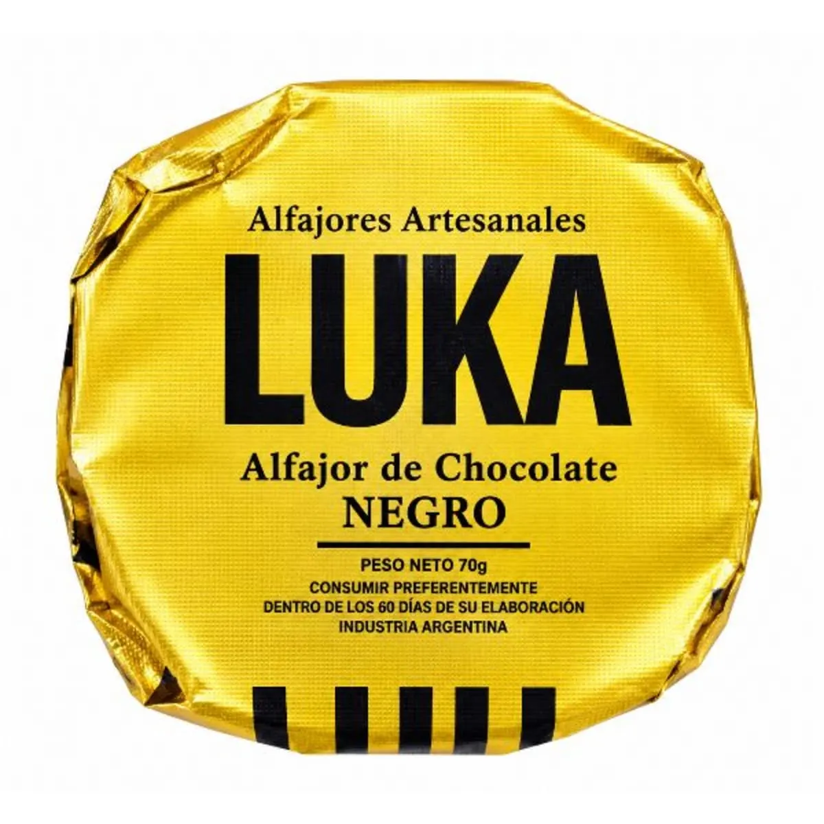 Alfajor Luka Negro 90g