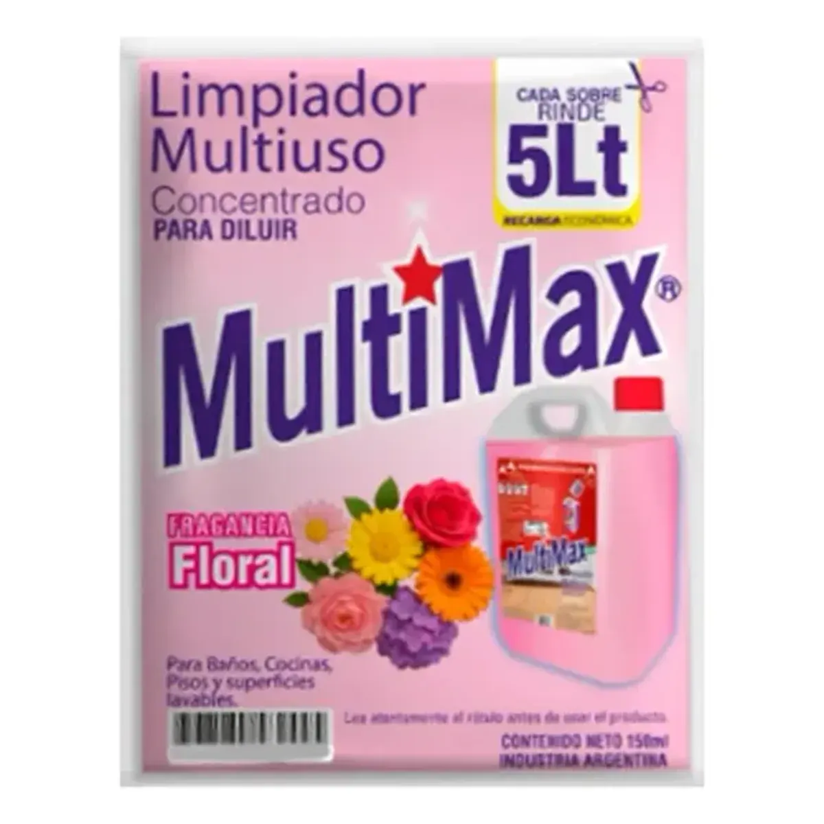 Limpiador Floral Multimax Concentrado