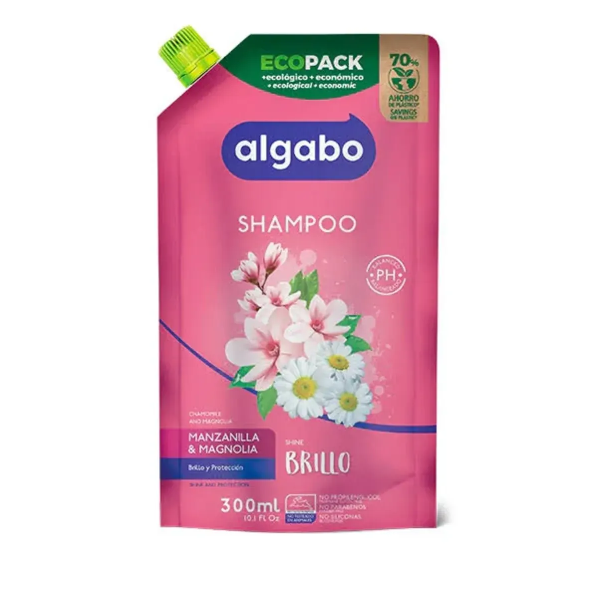 Shampoo Algabo Brillo 300ml
