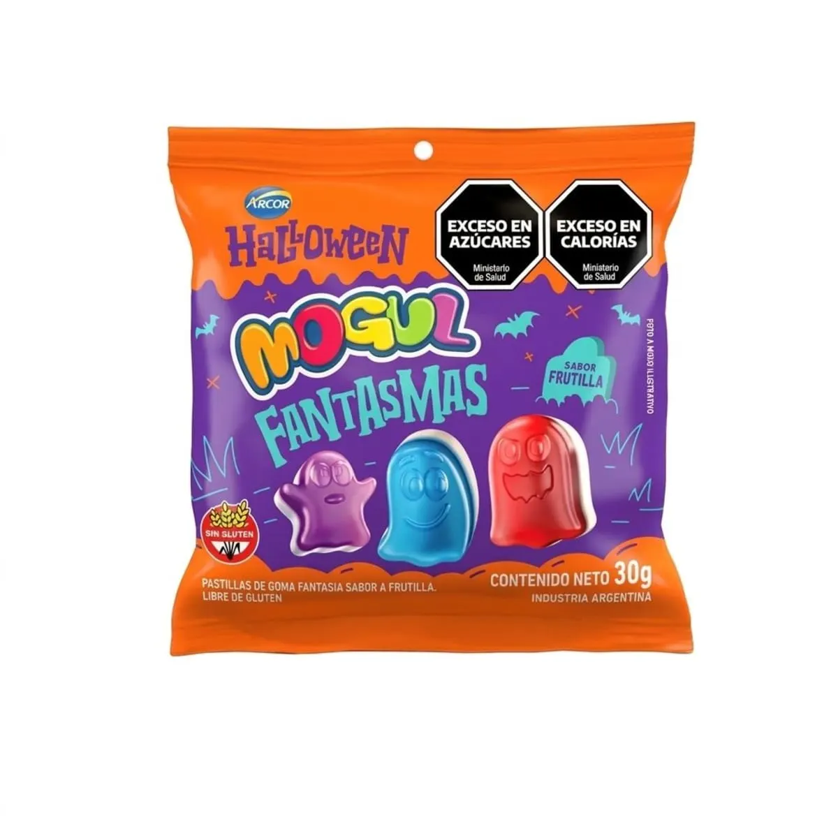 Gomita Mogul Fantasmas 30g Caja x12 Un