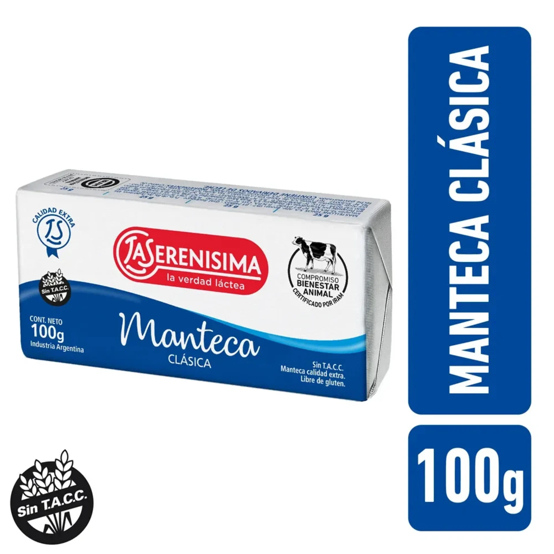 Manteca La Serenisima 100g