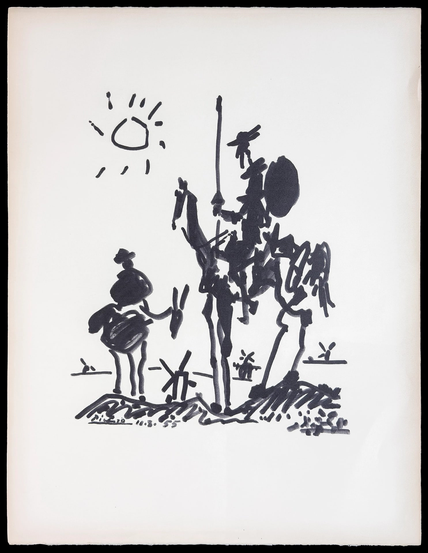 Don Quixote by Pablo Picasso