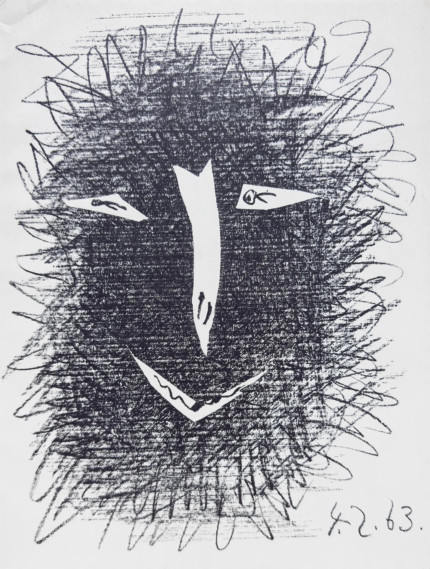 Picasso Lithographe IV, Front Cover