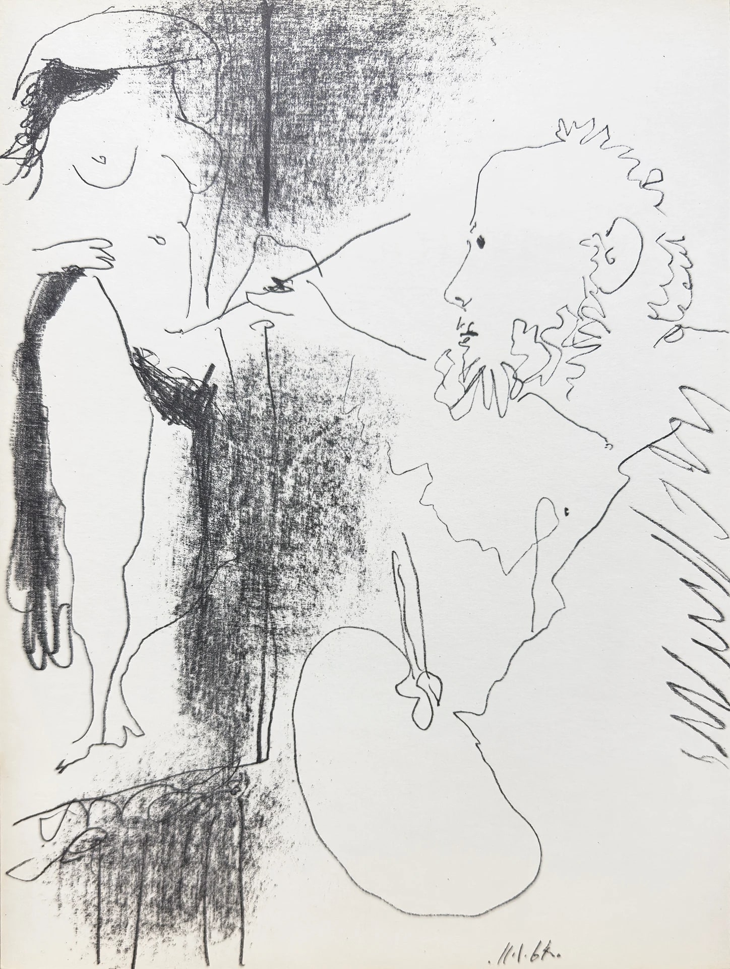 Picasso Lithographe IV, Frontispiece by Pablo Picasso