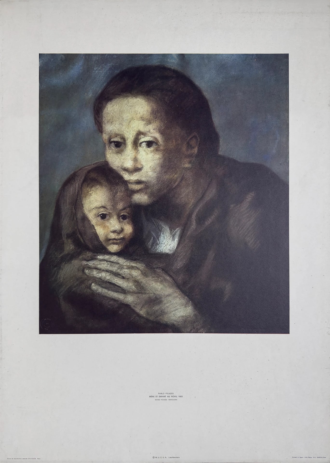 Mère et enfant au fichu by Pablo Picasso