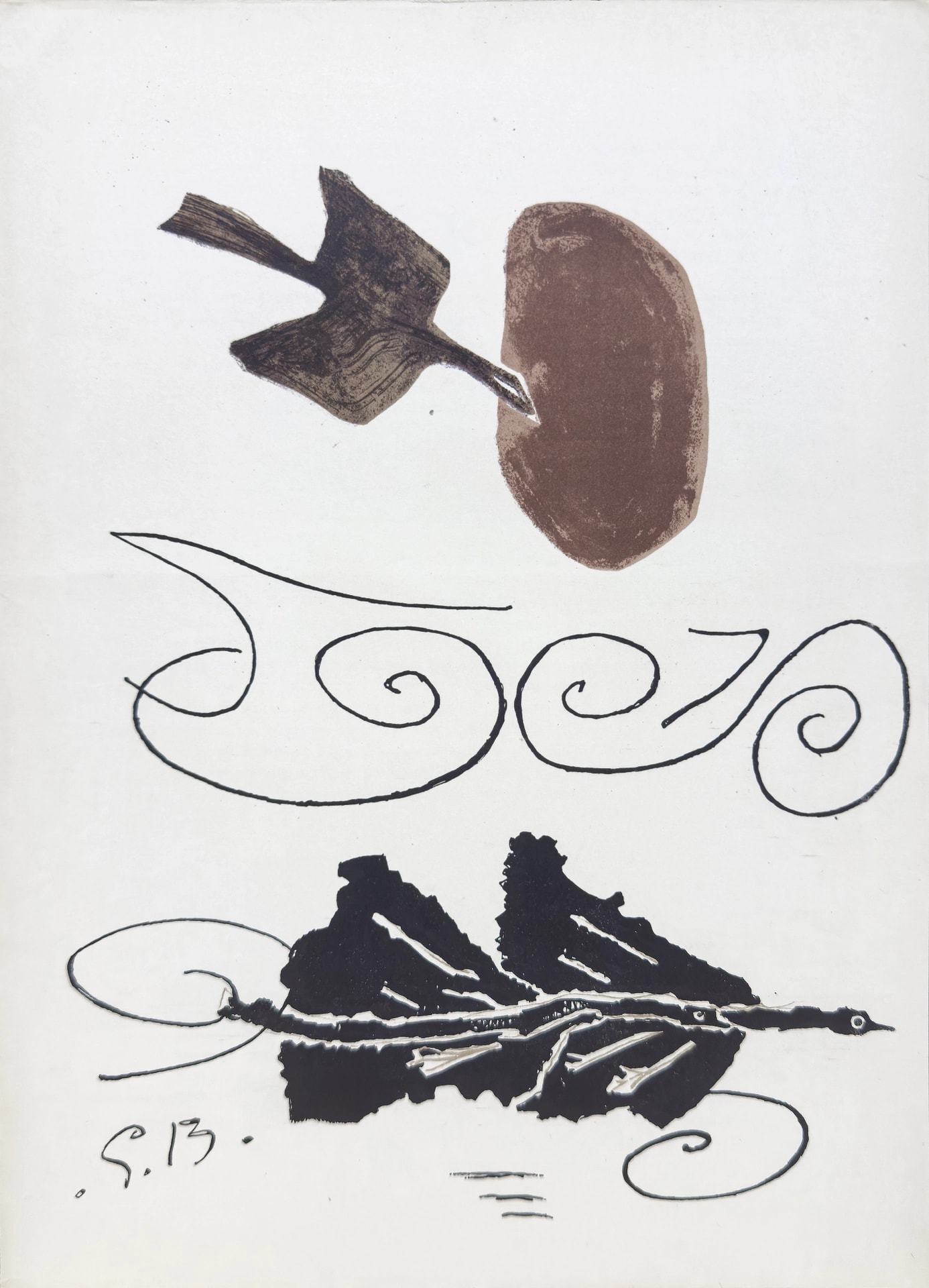 Le Canard II by Georges Braque