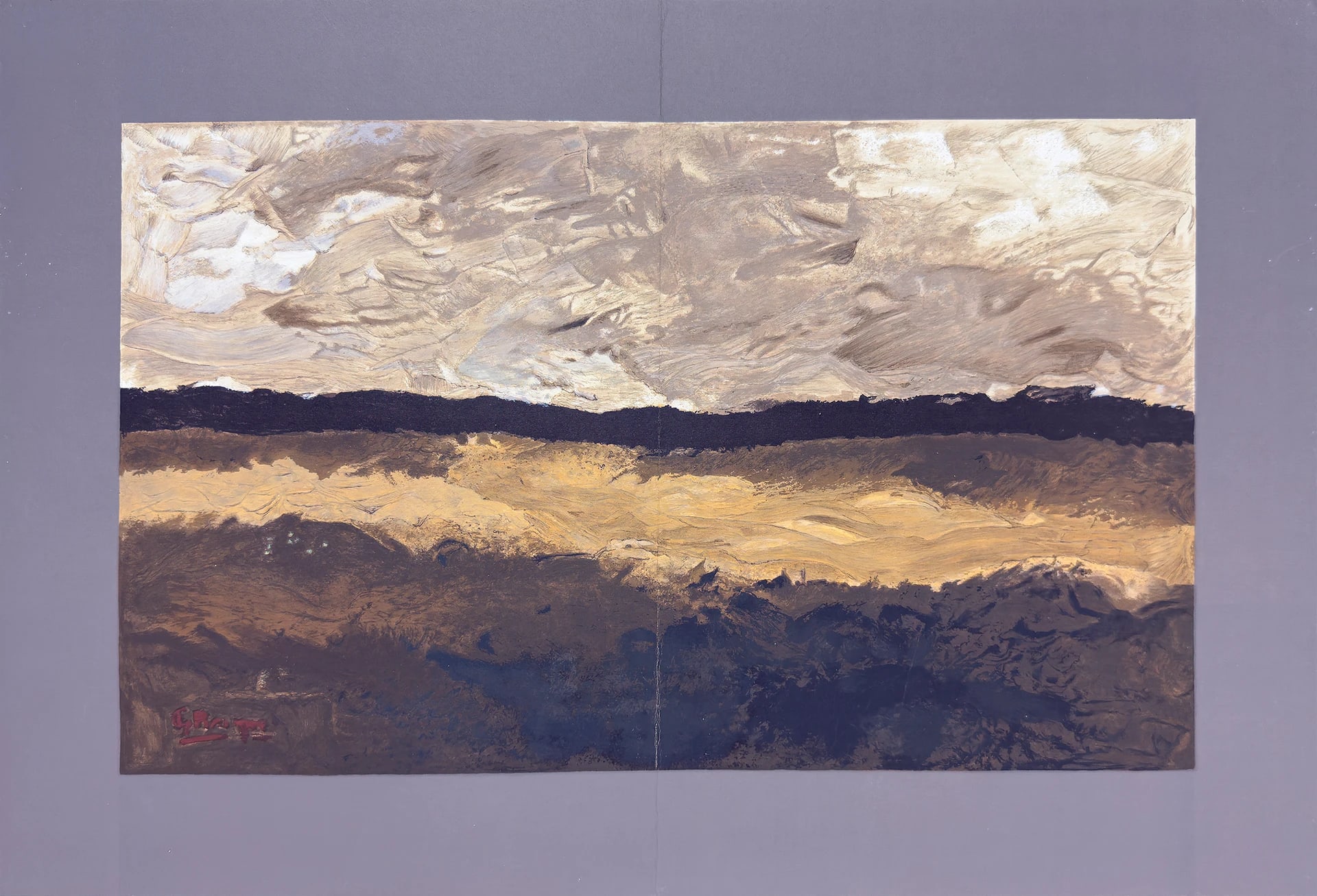 Le Champs by Georges Braque