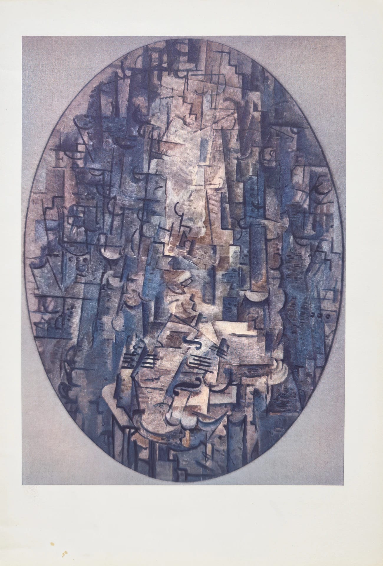 Le Joueur de Violin by Georges Braque