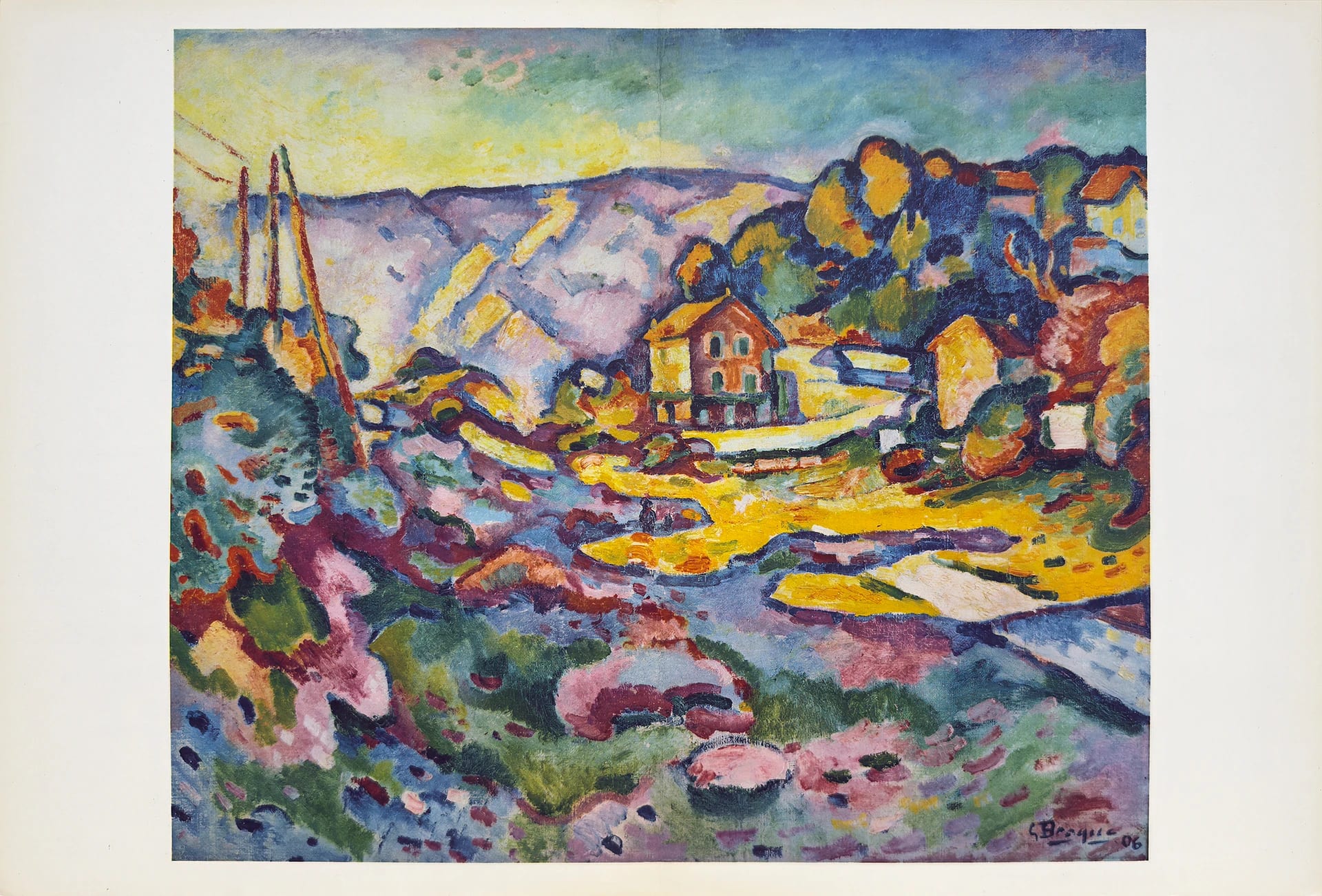 L'Estaque by Georges Braque