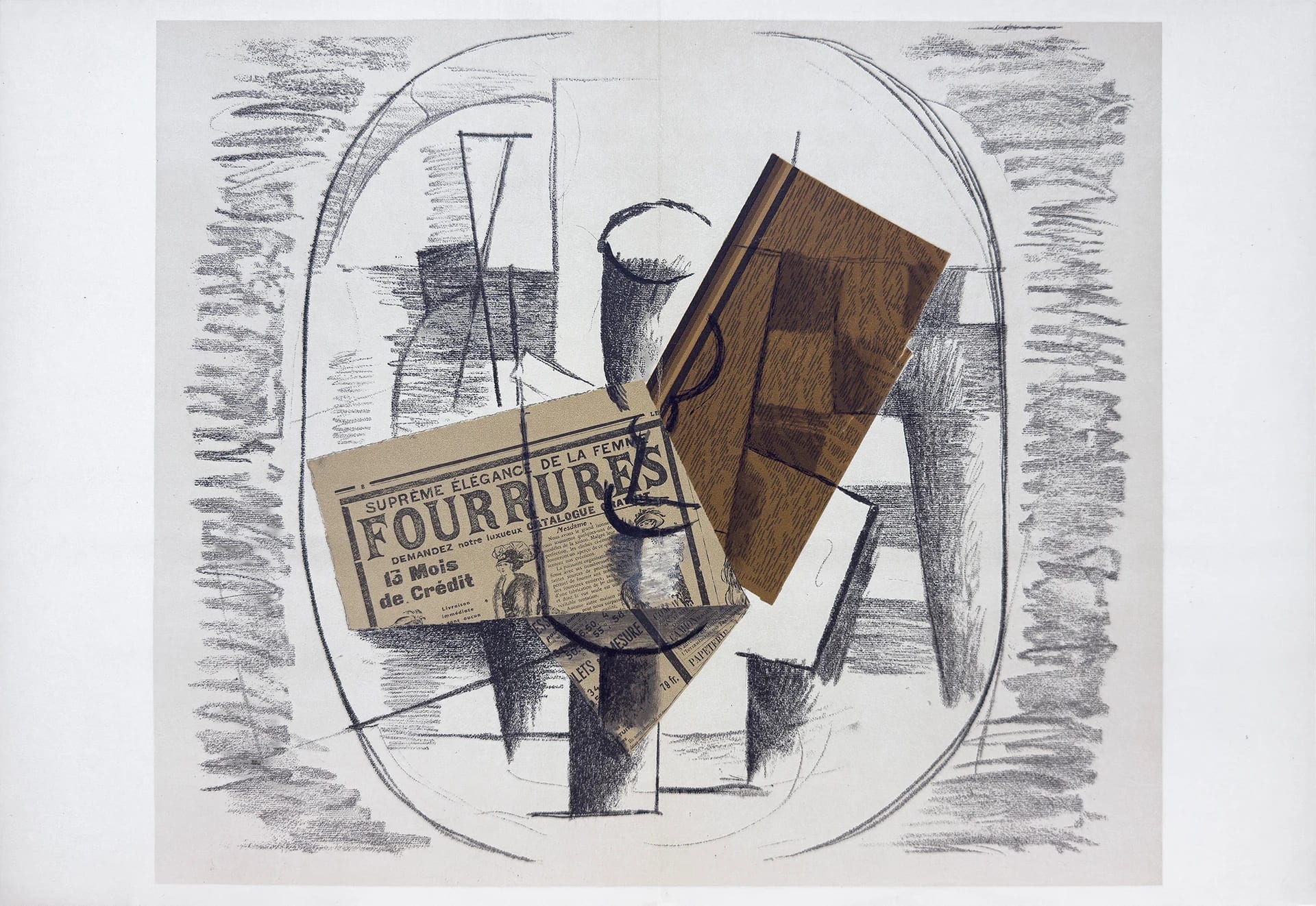 Papiers Colles II by Georges Braque