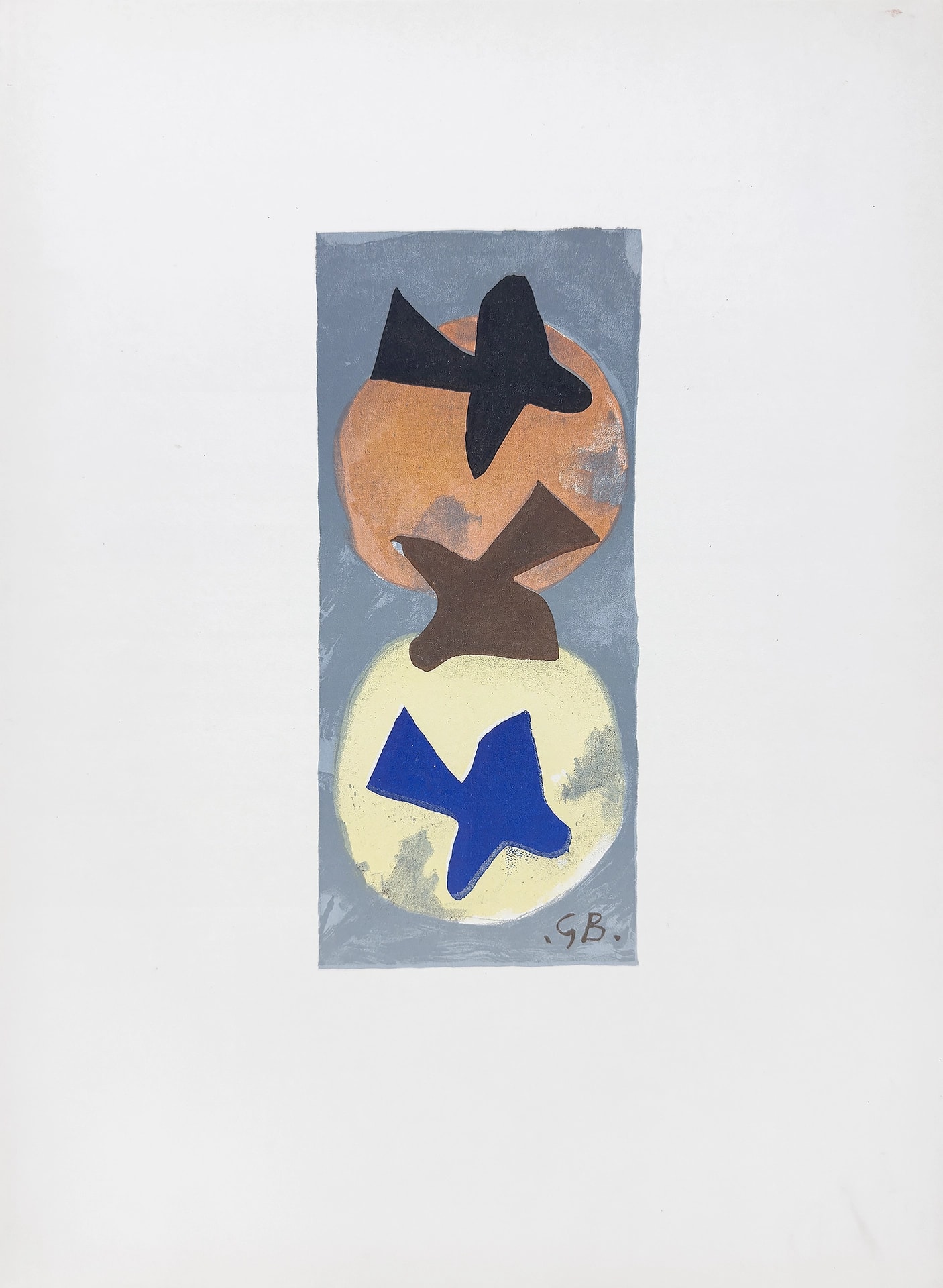 Soleil et Lune I by Georges Braque