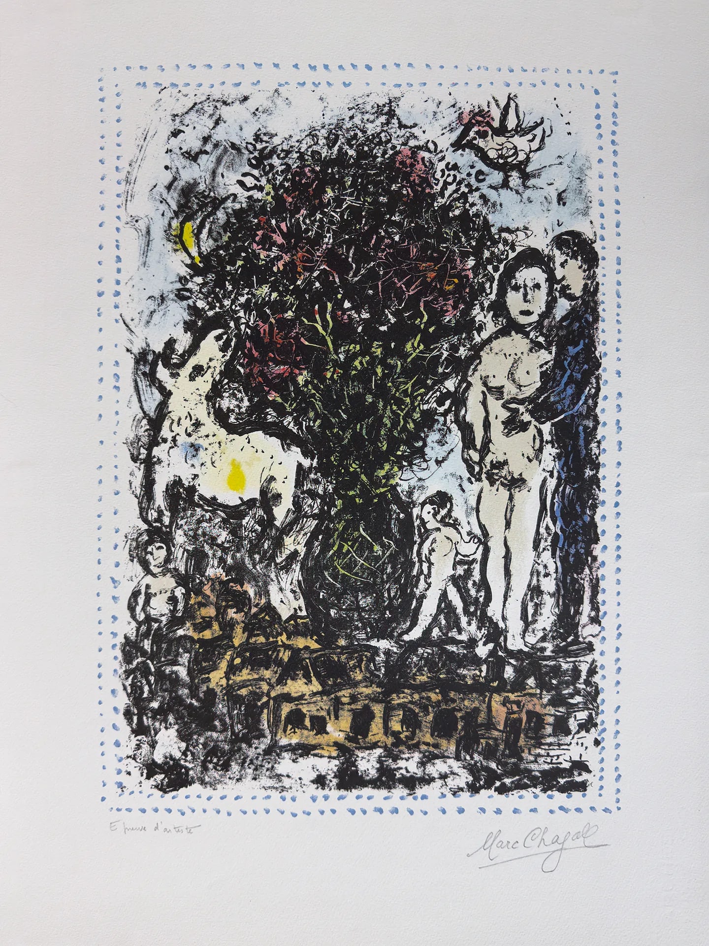 Evocación by Marc Chagall