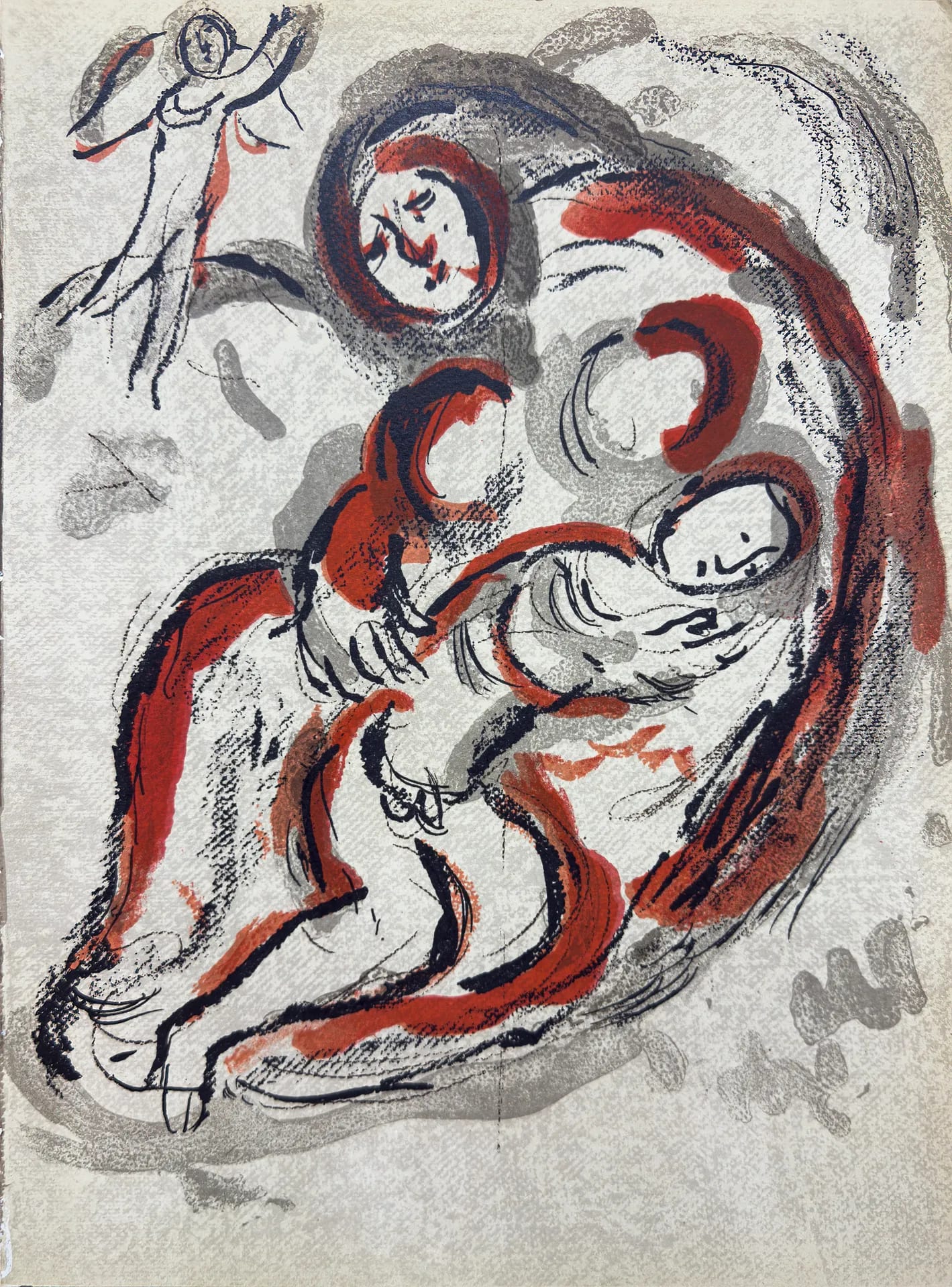 Hagar in the Desert by Marc Chagall